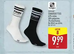 ALDI FREEGUN Chaussettes offre