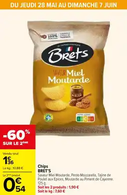 Carrefour Chips bret's offre