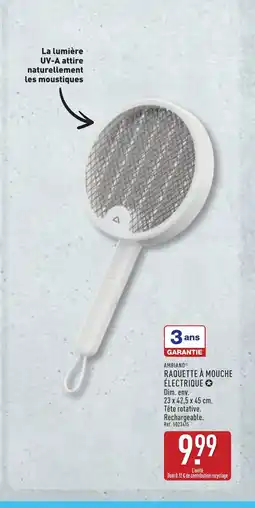 ALDI AMBIANO Raquette à mouche électrique offre