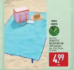 ALDI NOVITESSE Serviette microfibre offre