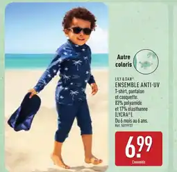 ALDI LILY & DAN Ensemble anti-uv offre