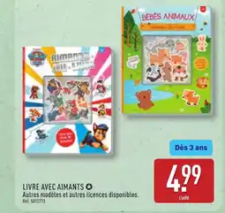 ALDI Livre avec aimants offre