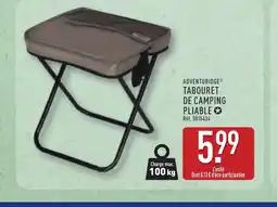 ALDI ADVENTURIDGE Tabouret de camping pliable offre