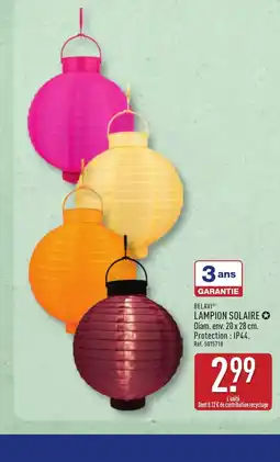 ALDI BELAVI Lampion solaire offre