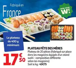 Auchan Plateau fête des mères offre