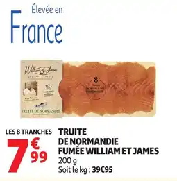 Auchan De normandie fumée william et james offre