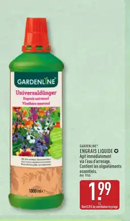 ALDI GARDENLINE Engrais liquide offre