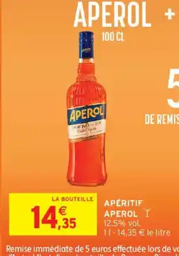 Intermarché APEROL Apéritif offre