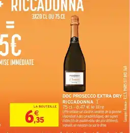 Intermarché RICCADONNA Doc prosecco extra dry offre