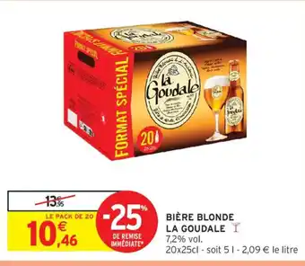 LA GOUDALE Bière blonde