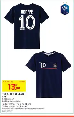 Intermarché Tee-shirt joueur offre
