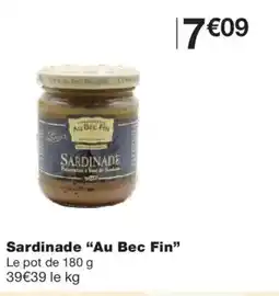 Monoprix AU BEC FIN Sardinade offre