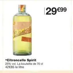 Monoprix Citroncello Spirit offre