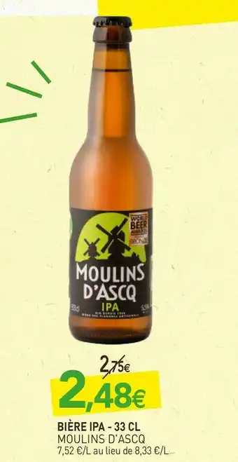 naturéO Moulins d'ascq bière ipa offre