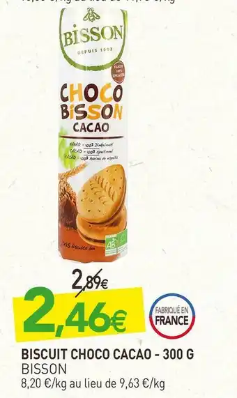 Bisson biscuit choco cacao