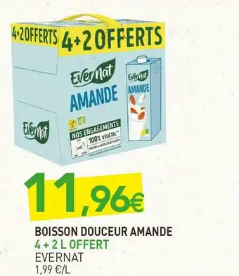 naturéO Evernat boisson douceur amande offre