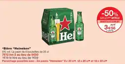Monoprix HEINEKEN Bière offre