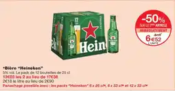 Monoprix HEINEKEN Bière offre