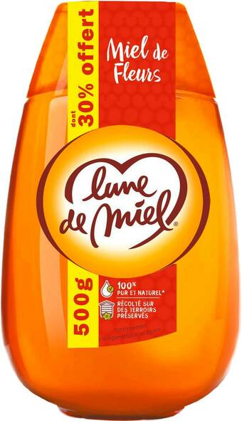 Match Lune de miel miel de fleurs offre