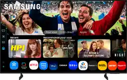 Auchan Samsung tv led 43 / 108 cm samsung tu43u7005f offre