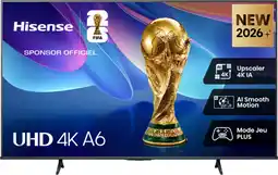 Auchan Hisense tv led 43 / 108 cm hisense 43a6s offre