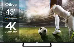 Auchan Qilive tv led 43 / 108 cm qilive q43ug251b offre