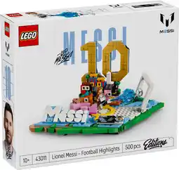 Auchan Lego lionel messi offre