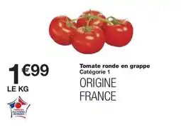Monoprix Tomate ronde en grappe offre