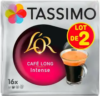 Match Tassimo l'or dosettes de café offre