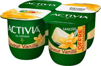 Match Activia yaourt aromatisé au bifidus offre