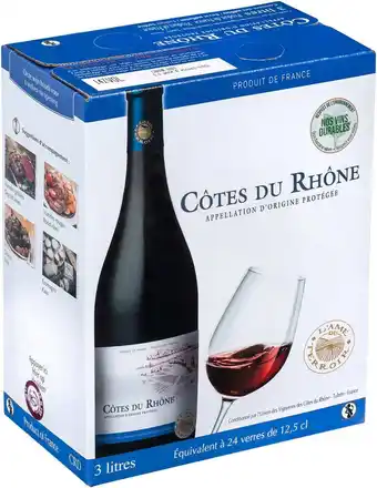 Match L'âme du terroir côtes du rhône aop offre