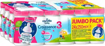 Match Candia baby lait infantile liquide offre