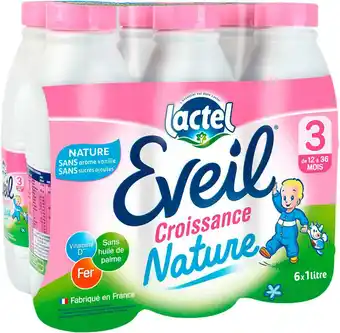 Match Lactel eveil lait de croissance liquide offre