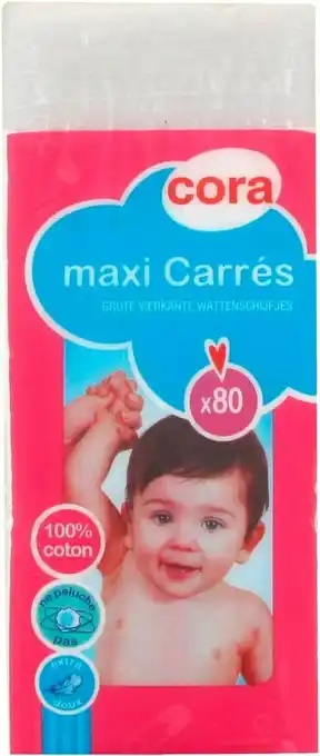 Match Cora sur la gamme de soins bébé cora offre