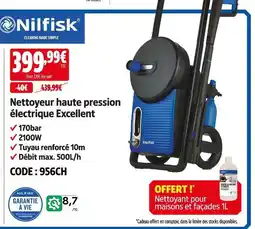 Screwfix Nilfisk nettoyeur haute pression électrique excellent offre