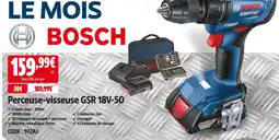 Screwfix Bosch perceuse-visseuse gsr 18v-50 offre