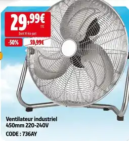 Screwfix Ventilateur industriel offre