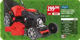 Screwfix Scheppach tondeuse thermique à démarrage hybride 224cm³ ms225-56e offre