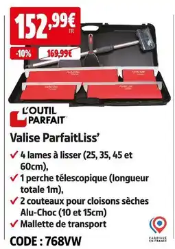 Screwfix L'outil parfait valise parfaitliss' offre