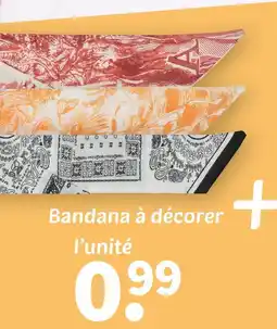 Wibra Bandana à décorer offre