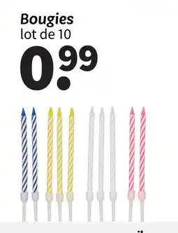 Wibra Bougies offre