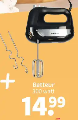Wibra Tomado batteur offre