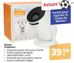 Wibra Denver projecteur offre