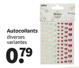 Wibra Wibra autocollants offre