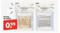 Wibra Wibra chaine de collier offre
