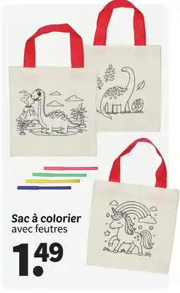 Wibra Sac à colorier offre