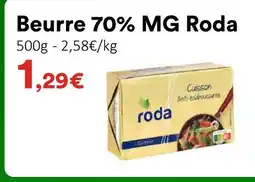 Hmarket Roda beurre 70% mg offre