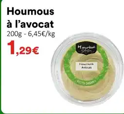 Hmarket H.market selection houmous à l’avocat offre