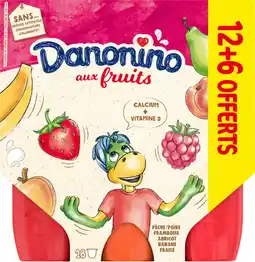 Auchan Danone danonino fruits offre