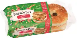 Auchan Rengent s park bagels sésame regent's park offre